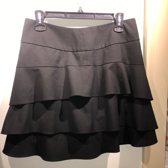 The Limited Black Tiered Mini Skirt - Picture 2 of 4